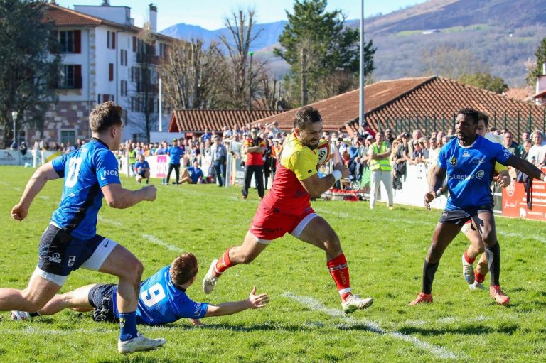 Rugby (Fédérale 1) : Nafarroa bat Tulle et accède à la phase finale