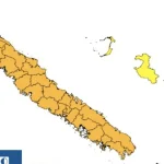30 communes de Calédonie en vigilance orange pour fortes pluies et orages, conséquences observées