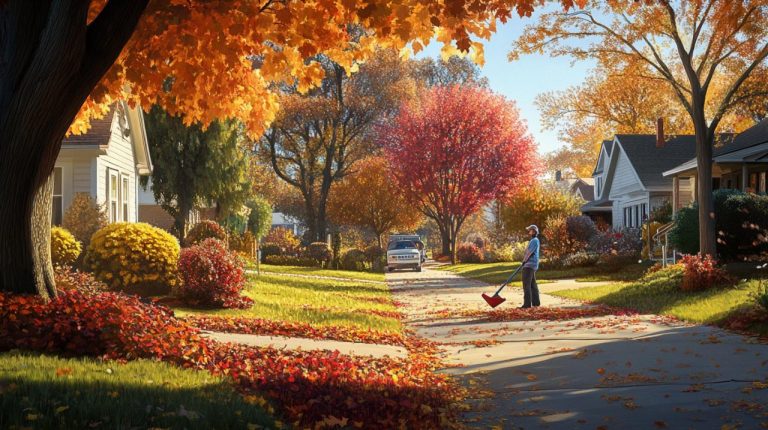Amendes pour feuilles mortes non ramassées : obligation légale de nettoyer devant chez soi ?