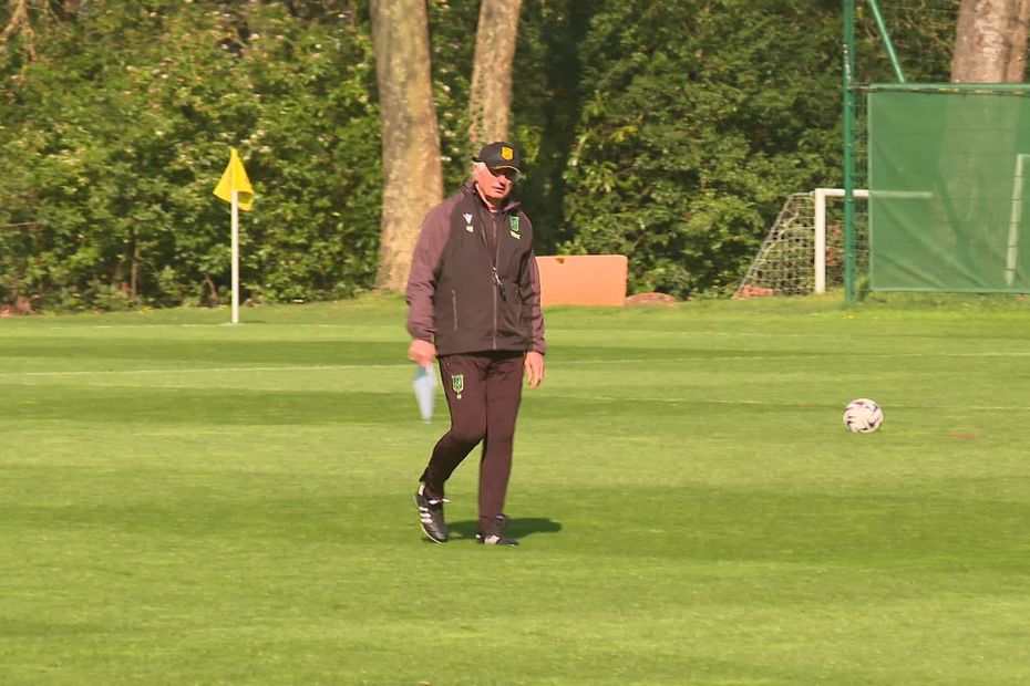 "Ils vont montrer d'autres visages, je vous le promets", Vahid Halilhodzic espère un sursaut des joueurs du FC Nantes