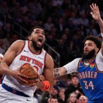 Oklahoma City s'incline contre New York en NBA, les Los Angeles Clippers dominent