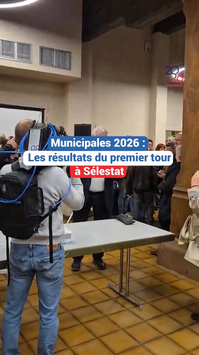 Sélestat : résultats du premier tour des municipales annoncés par le maire Marcel Bauer