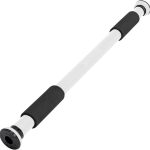 SPORTINATOR® Barre de traction à fixer dans le cadre de la porte, pour votre salle de gym à domicile. Longueur : 60 à 102 cm, compacte, sûre et rapide sans perçage, charge maximale : 150 kg