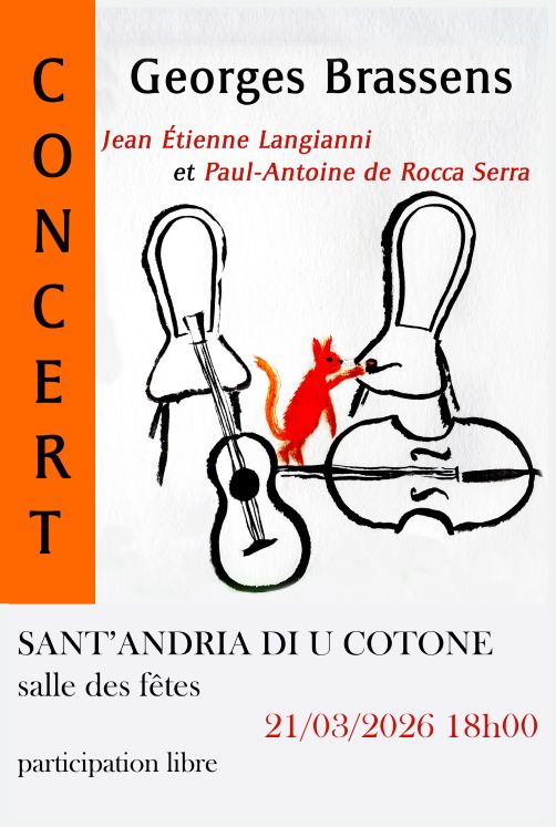 Georges Brassens au Cotone - Mairie de Pietra Di Verde