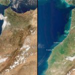 Image satellite : la verdure au Maroc un an après la sécheresse dévastatrice - RTBF Actus