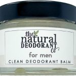 The Natural Deodorant Co, Baume Déodorant Propre Pour Hommes 55g, Sans Aluminium, Sans Plastique, Protection toute la journée