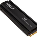 Crucial T500 SSD 1To PCIe Gen4 NVMe M.2 avec Dissipateur, Jusqu’à 7300 Mo/s, Compatible PlayStation 5, TLC NAND, Ordinateur de Bureau – CT1000T500SSD5