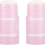 MUSC INTIME La Marque Officielle – Lot de 2 – Déodorant Anti Transpirant – Musc Blanc – Anti Mauvaises Odeurs – 90% D&rsquo;Ingrédients Naturels – Sans Sel D&rsquo;Aluminium Ni Pertubateur Endocrinien – 2x50g