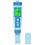 Digital pH Meter, Testeur pH EC Hydroponie, Kit Professionnel de Test des Nutriments Hydroponiques, 4 en 1 Pour pH EC TDS TEMP, testeur ph pour la culture hydroponique, Piscine, spa,aquarium