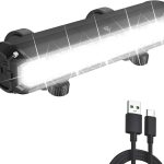 Lumiere Velo Avant, 3250 lumens Lampe Velo LED puissantes 4 Modes Lampe Vélo 8000mah Rechargeable USB Étanche IPX5 Lumière Avant Convient aux vélos VTT VTC