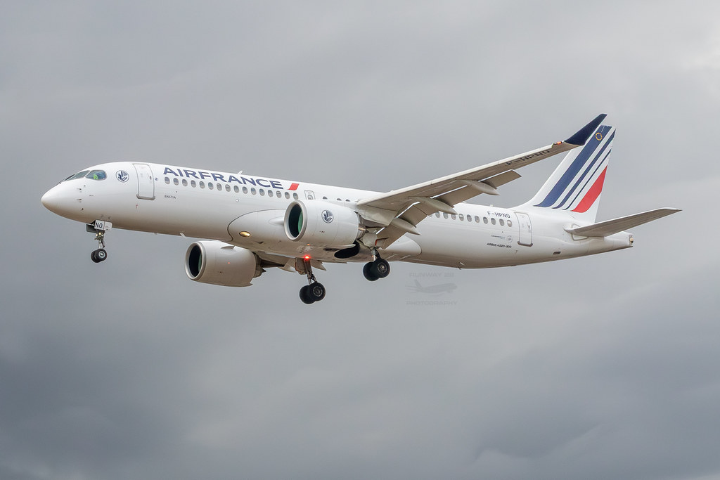 Air France : Découverte de l'Airbus A220-300 F-HPNO en images