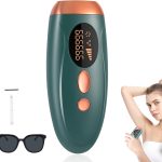 Épilateur Lumière Pulsée, Appareils IPL Épilation Laser, Épilation Laser avec Refroidissement,Épilateur sans douleur pour le visage, les aisselles, les bras, les jambes et le corps, Maillot