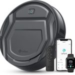 Lefant Robot Aspirateur M210P, 2200Pa d’Aspiration, Mince Silencieux, 6 Modes de Nettoyage, Auto-Charge, WiFi Bluetooth Alexa App, 120min d’Autonomie, Idéal Poils d’Animaux Sols Durs Tapis