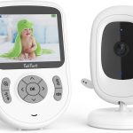 TakTark Babyphone avec caméra, 2,8&Prime; 720P HD IPS, avec portée de 1000 m, batterie de 20 heures, caméra sans Wi-Fi, VOX, conversation bidirectionnelle, vision nocturne, zoom 3 × et surveillance de la