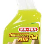 Mafra, Traitement 3en1 pour Cuir, Nettoie, Hydrate et Protège les Surfaces Intérieures de la Voiture, avec Aloe Vera et Cire Naturelles, Prévient la Formation de Plis et Craquelures, Format 500ml