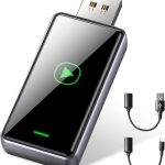 S1 Adaptateur CarPlay sans Fil pour iPhone, Convertissez Le Filaire en sans Fil, Compatible avec USB et Type-C, Compatible avec Les Voitures à partir de 2016 et iOS 10+