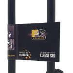 FR85250 Antivol Moto Homologué SRA, Haute Sécurité, U Ø18 en Acier Cémenté, Double Verrouillage avec Serrure Anti-Crochetage, Antivol Vélo U Robuste, Scooter et Vélo Électrique 85x250mm