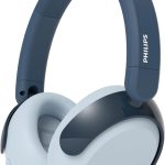 Philips TAK5500RT série 5500 Casque Supra-aural Pliable sans Fil Bluetooth 5.4 à réduction de Bruit pour Enfants, 34 Heures d’autonomie avec ANC, Volume limité, Partage Audio, câble USB-C Inclus