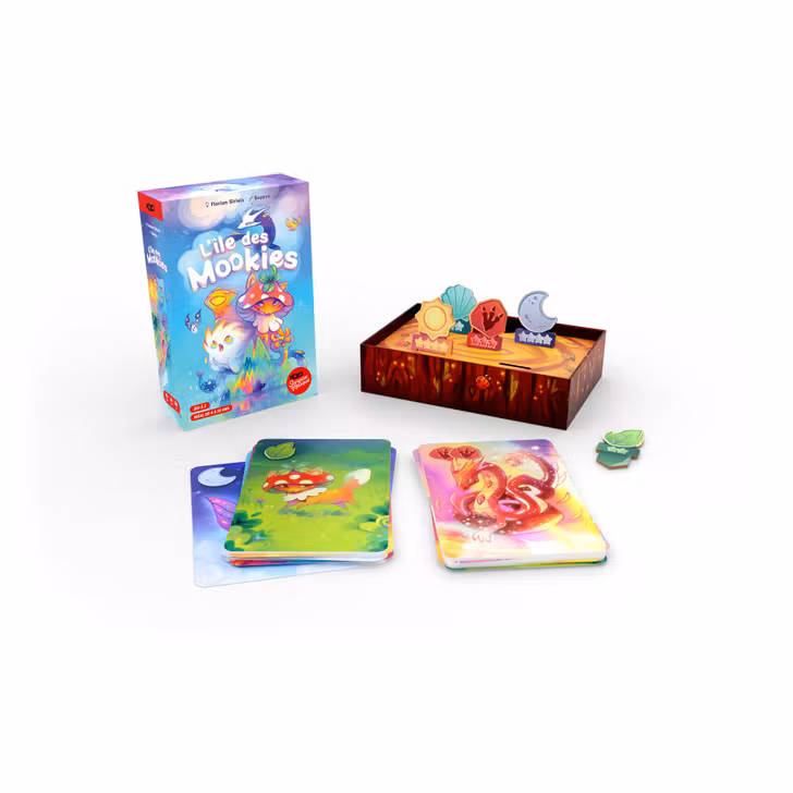 L'île des Mookies, jeu de société