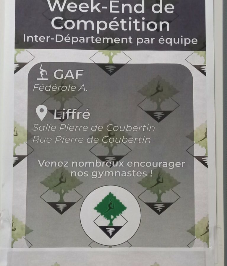 Compétition interdépartementale en équipe Fédérale A