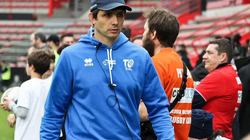 Sylvain Houlès, entraîneur du TO XIII