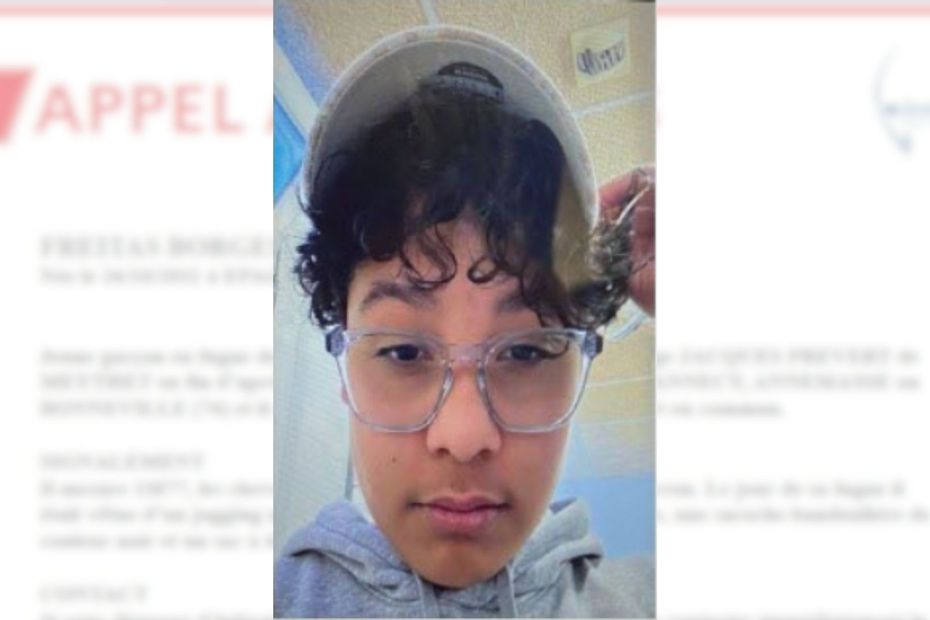Appel à témoins : un adolescent de 14 ans disparu en Haute-Savoie, recherche près d'Annecy.