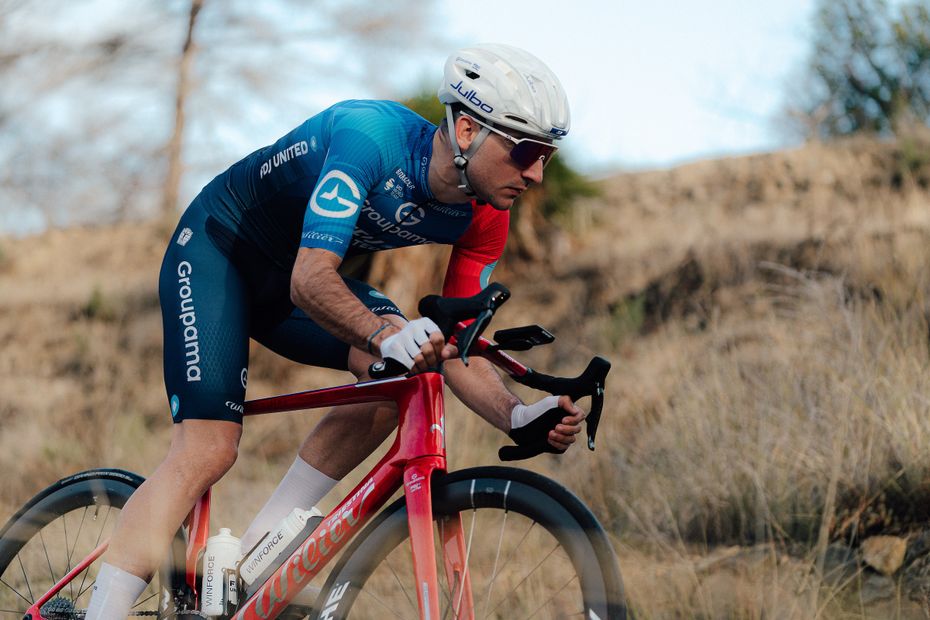 Axel Huens : un début de saison prometteur avec la Groupama-FDJ