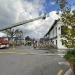 Incendie près du casino d'Evian-les-Bains : d'importants moyens mobilisés par les pompiers
