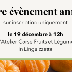 L'évènement annuel de FemuQuì se déroulera à l'Atelier Corse Fruits et Légumes à Linguizzetta