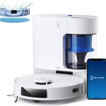 ECOVACS Aspirateur Robot DEEBOT N20 Plus, Robot Aspirateur Laveur 8000Pa avec vidange Automatique poussière, Nettoyage Autonome de 45 Jours, Batterie 300 Min, Anti-Tangle, Tapis et Poils d&rsquo;animaux