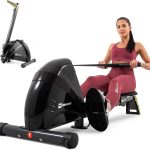 HOP-Sport® Rameur Pliable Appartement HS-030R Boost, Système Freinage Magnétique, 10 Niveaux de résistance, Rowing Machine pour la Maison, Roue d&rsquo;inertie 9 kg, Capacité de Charge de 120 kg