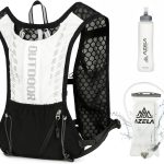 Sac Hydratation Running,Gilet Running Homme,Gilet hydratation Running Homme,Gilet Course a Pied Femme,avec 1.5L Poche Hydratation,500ML Gourde Souple,pour Cyclisme,Marathon
