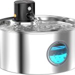 Fontaine a Eau Chat sans Fil: Fontaine à Eau pour Chat INOX – Distributeur Eau Chaton Detecteur Mouvement – 3,2L Automatique Gamelle Chien a Pile – Silencieuse Abreuvoir Animaux Batterie Rechargeable