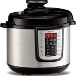 Tefal Fast and Delicious Multicuiseur, Cuisson sous pression, Rapide, Multifonction, 25 Programmes, 6L, 6 Personnes, Noir Inox, CY505EF0