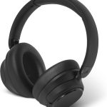 Amazon Basics Casque Hybride avec Réduction Active du Bruit, sans Fil, Circum-auriculaire, Bluetooth, Noir, Taille Unique