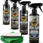 Interior Pack – Kit Nettoyage Voiture Intérieur avec Accessoires, Nettoyant Cuir Tissu, Plastique Tableau de Bord, APC, Lave Vitre, Produit Detailing Auto Moto