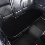 ZATOOTO Housse de Siege Voiture Arrière, Universelle Coussin Voiture pour Protection Siege Auto, AntidéRapante et Respirant, Noir