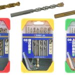 TIVOLY – Lot de 3 Coffrets Forets Haute Performance – Métal HSS Cobalt Ø1-10mm, Béton SLR Ø3-10mm, Bois HSS Bronze Ø2-10mm – Perçage Inox, Acier, Pierre, Granit, Bois – 26 Forets au Total