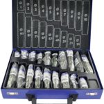 Tivoly 11451070024 Coffret 170pcs de Forets Acier Rapide HSS RECTIF pour le métal | V170 |, Ø1 à Ø8mm x 10pcs et x5pcs jusqu&rsquo;à Ø10mm