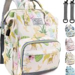 Sacs à Dos à Langer Bebe Sac a Langer de Grande Capacité Sac à Langer Multifonctionnel avec Multiples Compartiments – pour Voyages, Cadeau pour Nouveaux Parents