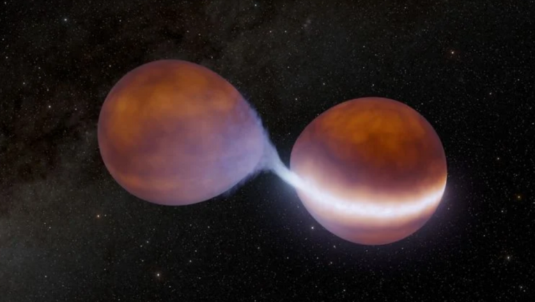 Deux étoiles sombres fusionnent, entraînant une résurrection stellaire inédite