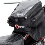 QBag Sacoche de réservoir pour Motocyclette aimantée Aimant Sacoche de réservoir ST15 11-22 litres, Unisexe, Multipurpose, Toute l&rsquo;année, Noir
