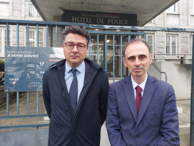 Stéphane Roudaut rencontre le ministre de l'Intérieur après sa visite au commissariat de Brest
