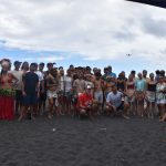 Toute la famille du projet Héritage était réunie à Papara pour un dernier moment ensemble.