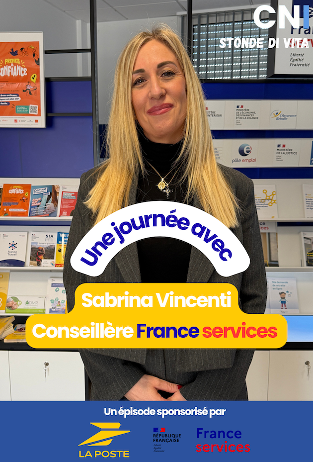 Stonde di Vita avec… Sabrina Vincenti, conseillère France Services