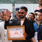 Balendra Shah, ancien maire de Katmandou et rappeur, candidat au poste de Premier ministre du Népal