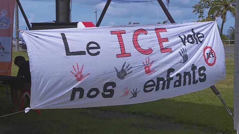 À Mataiea, des étudiants se mobilisent contre l'ice et toutes les drogues aux côtés de la Fédération citoyenne polynésienne