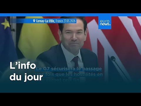 À la Une : Infos du 28 mars 2026 - Matin