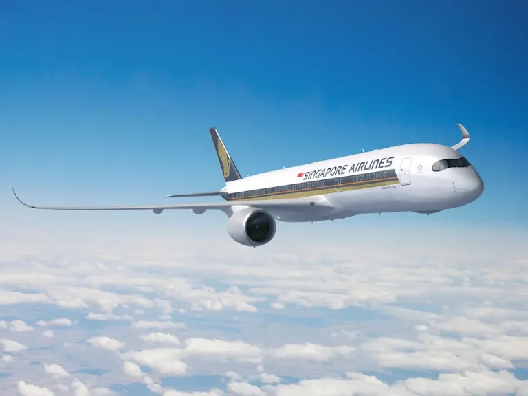 Singapore Airlines A350 Paris Singapour