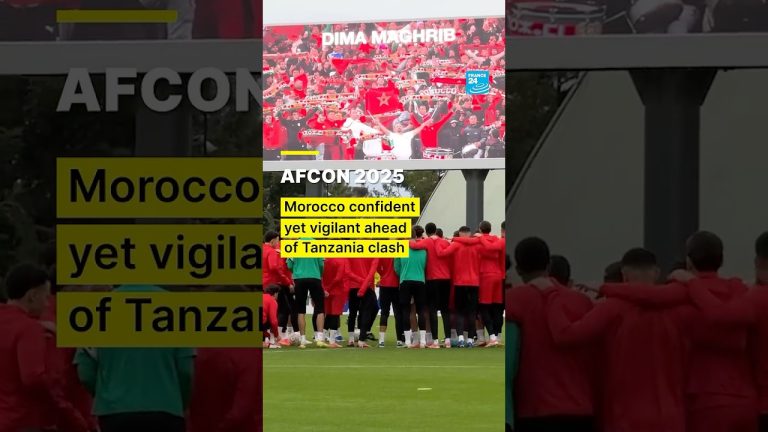 ⚽AFCON 2025 : Le Maroc confiant avant le match contre la Tanzanie